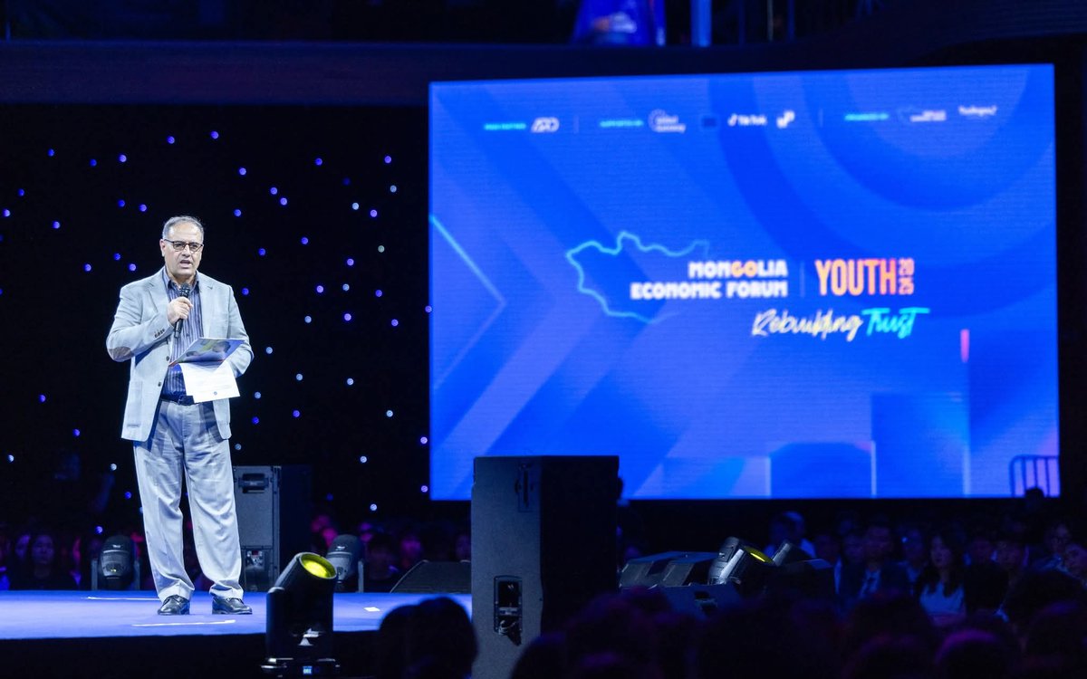I enjoyed being a part of over 3,000 young leaders at MEF Youth – 2025 under the theme "Rebuilding Trust" — discussing how trust and smart policy shape the next steps for Mongolia’s future economy.

Today’s global instability — from geopolitical tensions to climate change — shows