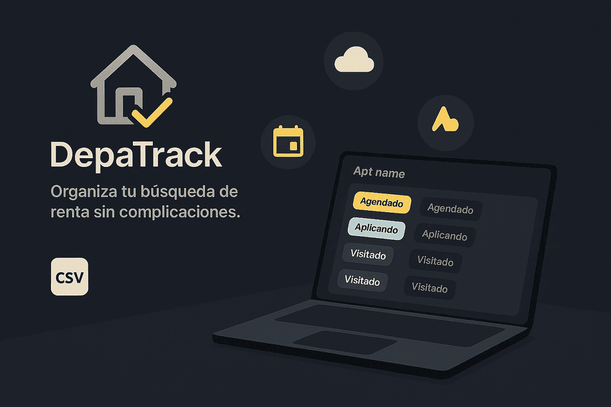 leynier41's tweet photo. Apartment hunting is chaos. Between links, notes, and prices, staying organized is impossible. To solve my own problem, I built a tool.

Introducing DepaTrack 🏡, a project born from a real need that I now want to share.

(thread continues 👇) https://t.co/l7J7BDDzAs