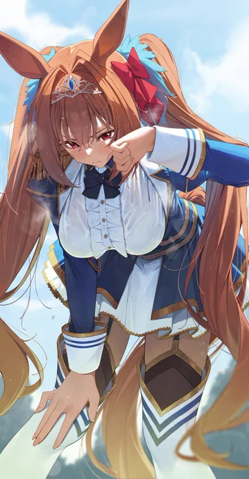 Sweaty Daiwa Scarlet #umamusume