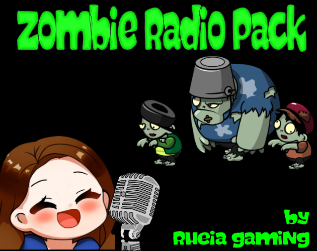 Your players don't have to be alone in the #Zompocalypse ! Free Zombie Radio Pack <a href="/itchio/">itch.io</a> #indiedev rheia.itch.io/zombie-radio-p…