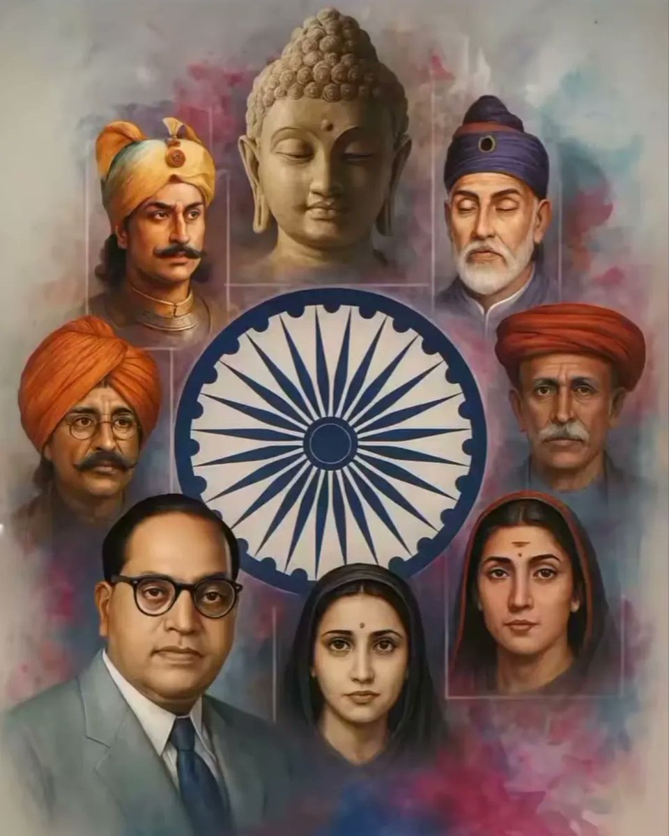 हमारा आंदोलन महापुरुषों की मूर्तिपूजा तक सीमित नहीं है, बल्कि उनके प्रेरणादायी विचारों को आत्मसात कर समाज और व्यवस्था में सकारात्मक परिवर्तन लाने का संकल्प है।

#नमोबुद्धाय_जयभीम साथियों ✊💙🙏
#GoodMorning 🌄