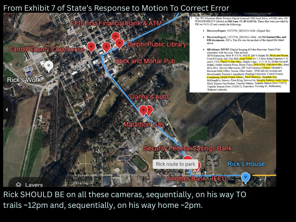 💠On Oct 13, 2022 #richardallen was asked to come in &amp; speak with #delphimurders investigators again for the 1st time in 5 years.

💠Knowing they were already intending to search &amp; then charge him, the former police chief &amp; current corrupt lying prosecutor's investigator