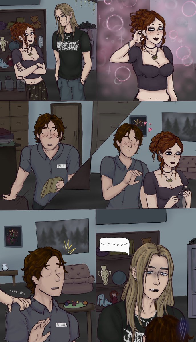 _unimo_'s tweet image. antique store date turned sour 🖤 

#chillingdevotion #chillingdevotionvn #chillingdeovtionfanart #chillingdevotionjim #chillingdevotionjim