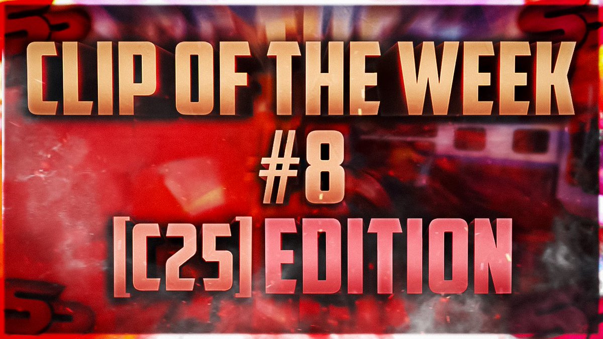 SaNePrecisions COTW #8 - C25 Edition

📺 youtu.be/r0ctKH-O8UU?si…