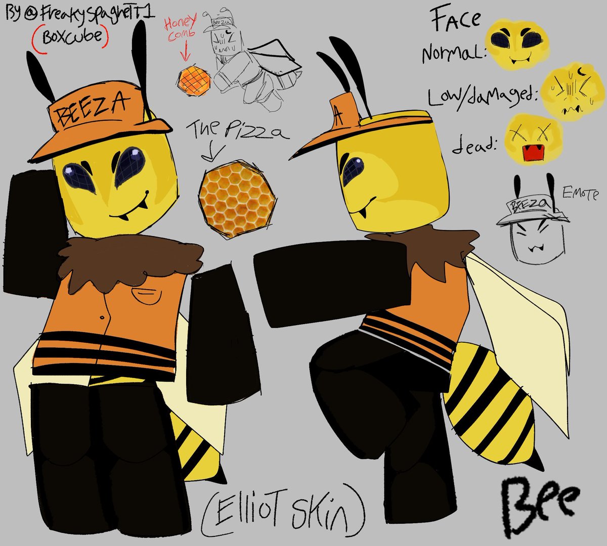 Forsaken News (@forsaken_news) on Twitter photo โSkin Conceptโ
An UNOFFICIAL skin concept for Elliot, named "Bee Elliot"!
Made by: <a href="/Freakyspaghett1/">Boxcube/CPM11๐๐ณ๏ธโโง๏ธ</a>!
#Forsaken #forsakenroblox #forsakenart #elliot #elliotforsaken โSkin Conceptโ
An UNOFFICIAL skin concept for Elliot, named "Bee Elliot"!
Made by: <a href="/Freakyspaghett1/">Boxcube/CPM11๐๐ณ๏ธโโง๏ธ</a>!
#Forsaken #forsakenroblox #forsakenart #elliot #elliotforsaken