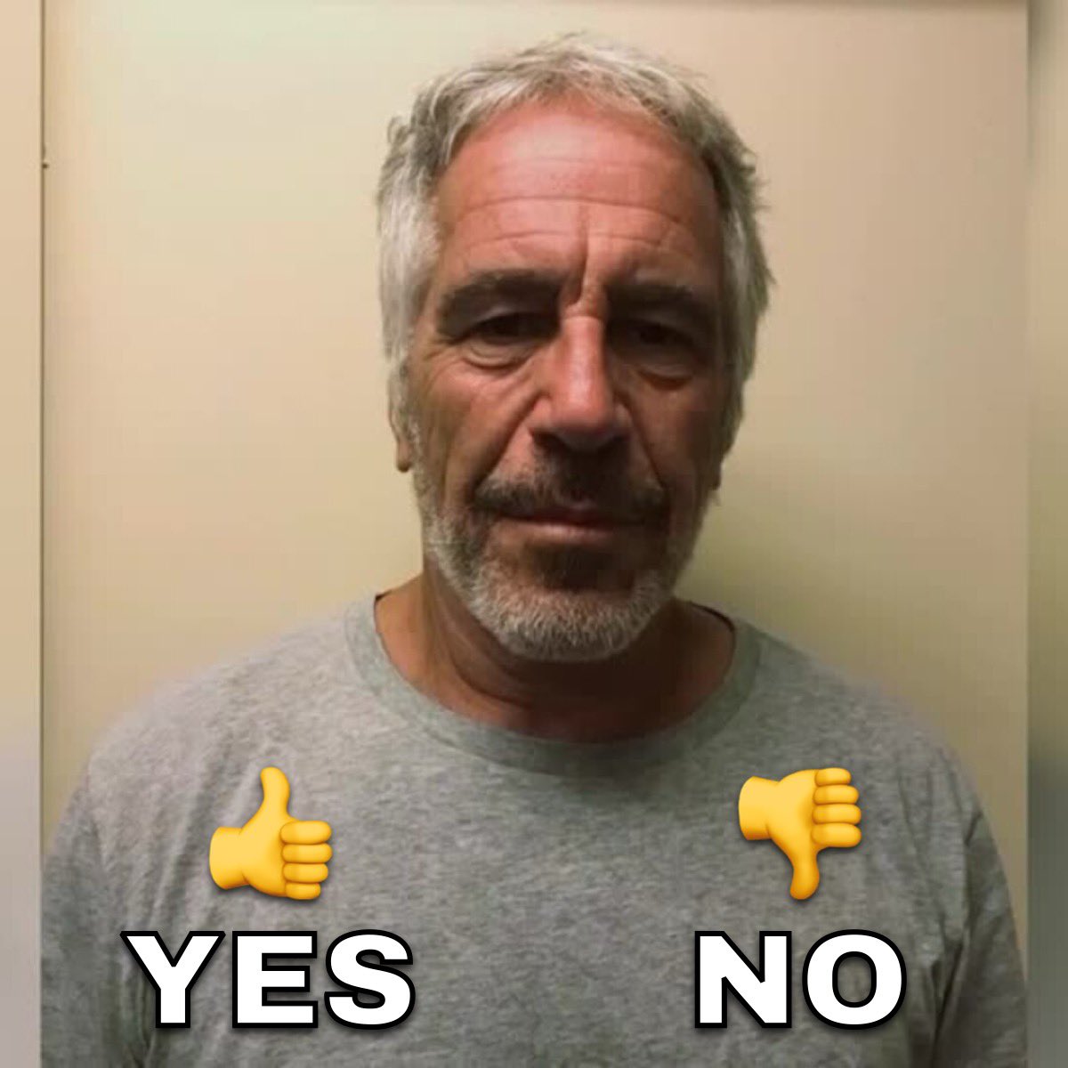 TCNetworkFans's tweet image. QUESTION: Do you believe the DOJ and FBI report that states Jeffrey Epstein had no client list and didn’t blackmail powerful individuals?
A. YES
B. NO