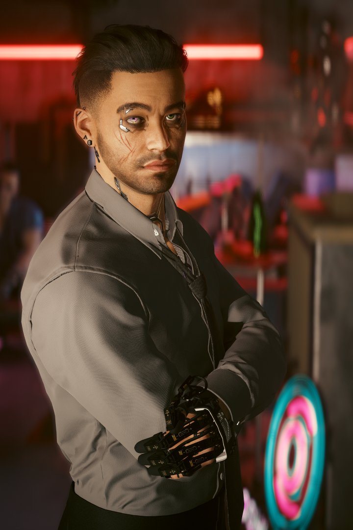 Second attempt cause I forgot pics, WIRKTJFJDJSIRJS. But I've been messing around with AU's and Corpo Vern... He's doing something to me.
#VirtualPhotography #Cyberpunk2077 #OC #Cyberpunk2077Photomode
#MascV #CDPR