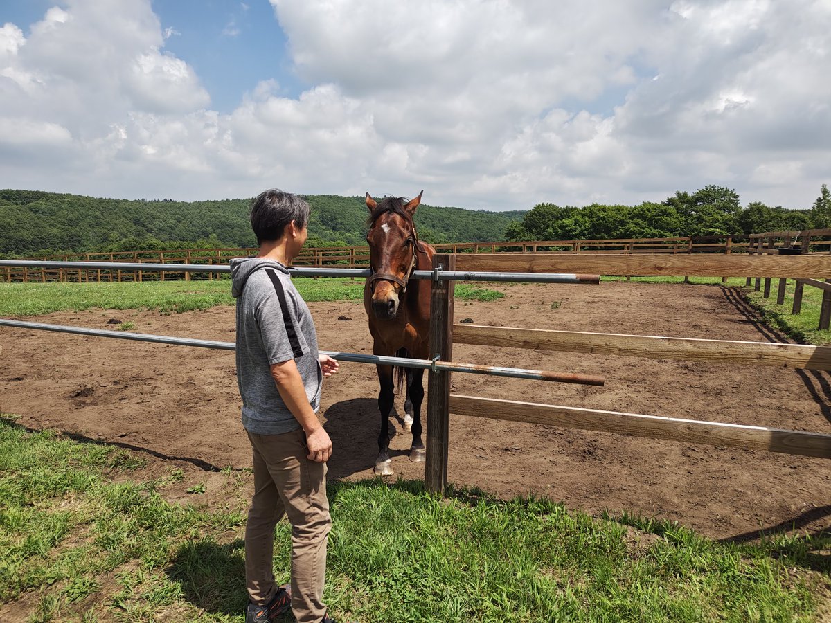 会いにきたぜ相棒
お互い年取ったな