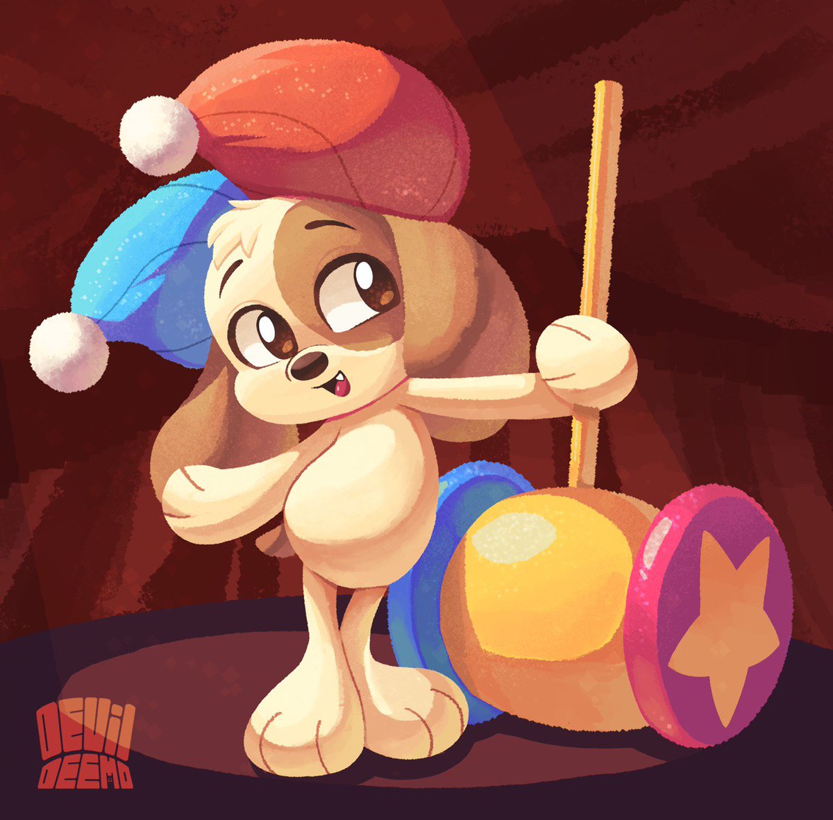 DevilDeemo's tweet image. My First ever Attack in Art fight!
Pompom belongs to: @Sammcat_art