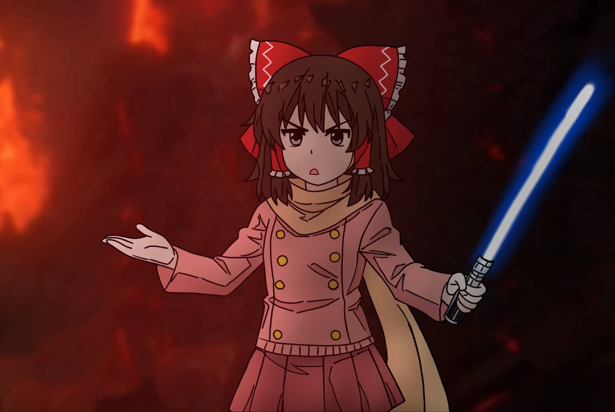 FOXFOX0420's tweet image. It&apos;s over“Anekin”.I have the high ground！