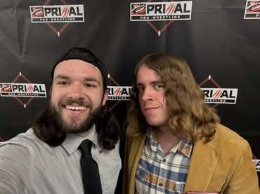 On the call for today's <a href="/PrimalRageW/">Primal Pro Wrestling</a>! Available to watch on their YouTube channel right now. Keep an eye on Chase Mansfield, developed really well for someone six months into this.