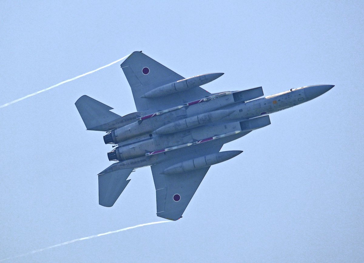EgiYasuo73184's tweet photo. ミサイル付きでイニシャルオーバーヘッド‼️F-15(941)2025.7.7.
#岐阜基地 #飛行開発実験団 #AAM4
#nikon #Z8 #ベランダから https://t.co/ujsuzIqKtt