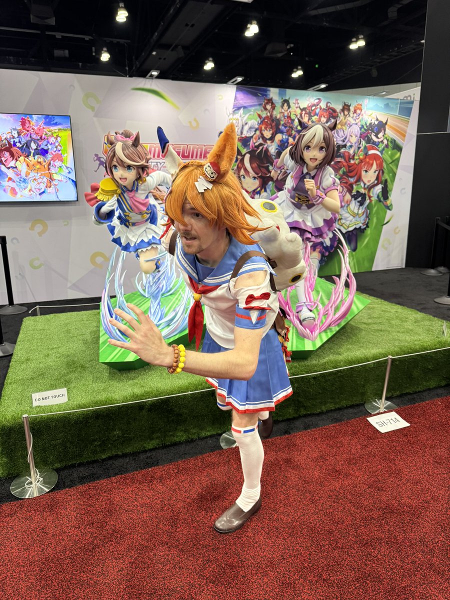 Nanomode_'s tweet image. Bringing lots of luck to anime expo! I cosplayed Matikanefukukitaru, and met many other umamusume fans. Thank you everyone for making umamusume an absolutely incredible community to be a part of. Lucky Comes True!!
