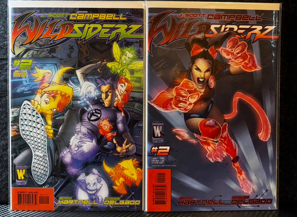 Here are some <a href="/JScottCampbell/">J. Scott Campbell♠️🎨</a> Covers from back in the early 2000’s