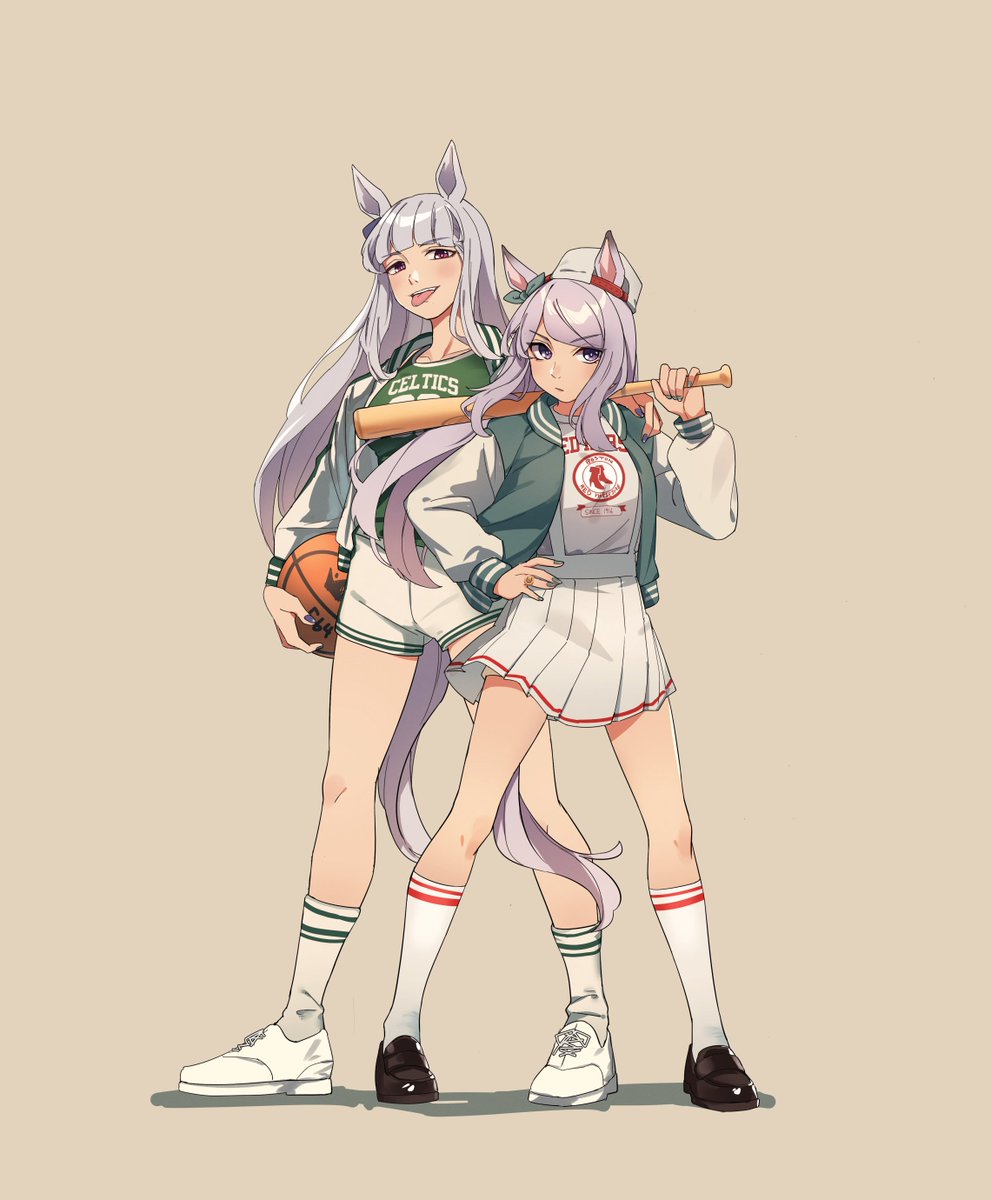 vintage athleisure horse girls