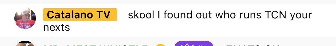 Here's <a href="/TheGoat1421/">Catalano TV</a> threatening to dox me over things that he said that I just happened to remind him of. I've never released any info about him, never threatened him, nothing. He says he's a "counter doxxer", but he's happy to weaponize any personal info he can get.