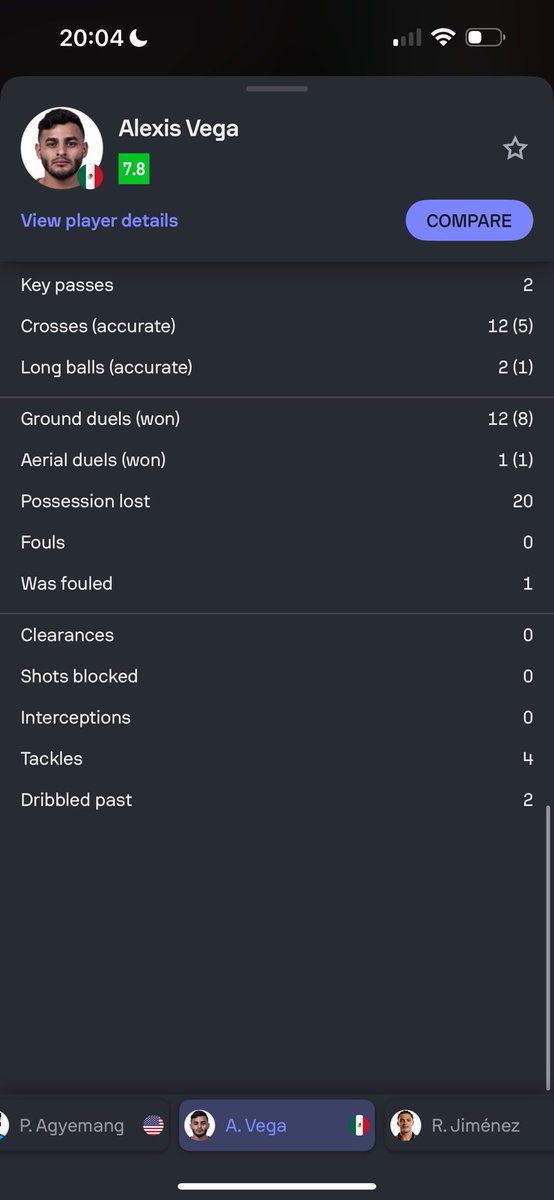 We just GOT SCAMMED FOR 9.5x✅

Unbelievable work from <a href="/PrizePicks/">PrizePicks</a> 

@SofascoreINT is the app where PP takes the data from &amp; they have VEGA at 2 SA

Does anyone know a lawyer I’m not even joking I need this $4,750

Drop a LIKE if you think <a href="/PrizePicks/">PrizePicks</a> scammed us