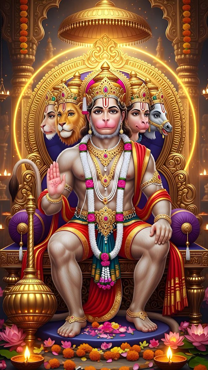Mahadevkaladl's tweet photo. पंचमुखी हनुमान जी महाराज के अद्भुत, अलौकिक दर्शन ✨🙏🚩
#जय श्री राम🚩
#jayshreeram #ram #Hanuman #balaji #newpot #TwitterWorld #TutorYim #viralpost #Tommavi https://t.co/I4K4HOfDEd