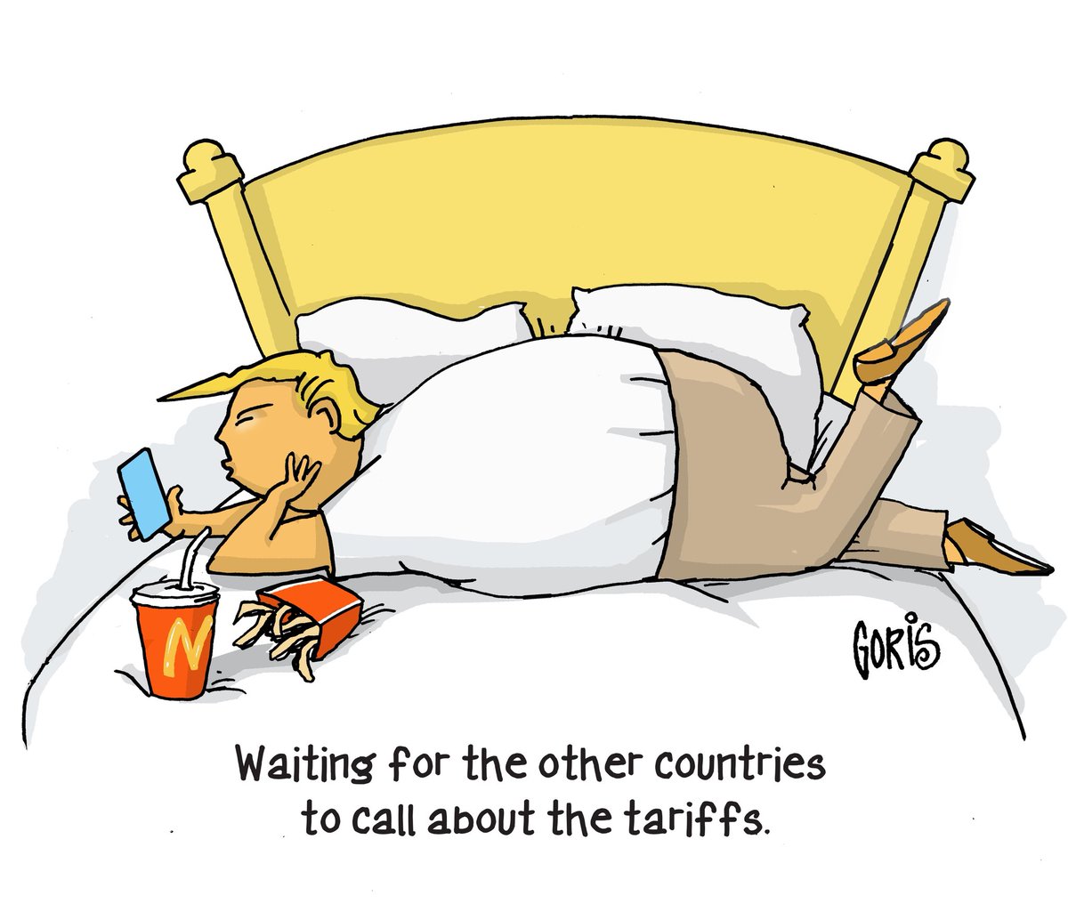 DennisGoris's tweet image. Did you try texting them? #Tariffs #ghosted