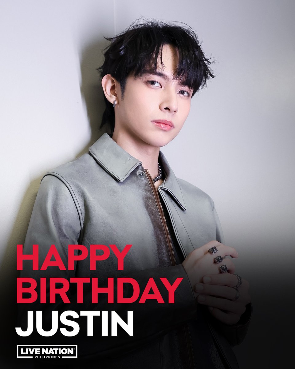 livenationph's tweet image. Happy Jah Day! ๐๐ฝ
Happy Birthday to SB19โs creative force and resident ray of sunshine, Justin! ๐ฅฐ
Drop your sweetest, most kilig birthday messages in the comments below! ๐
#SB19 #justin #SB19_JUSTIN
#KaarawanNiSB19Justin