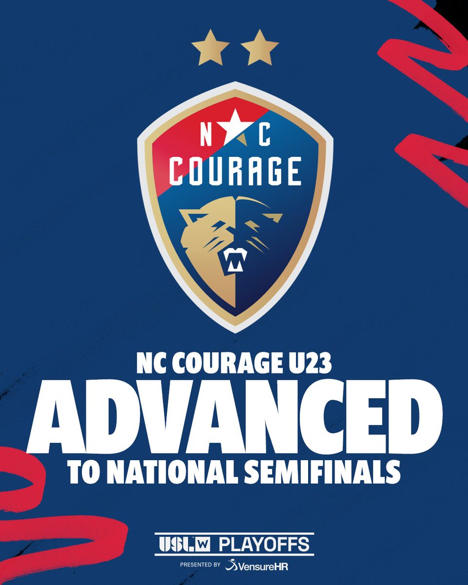 Drama in Annapolis! 🎬

Reigning champs <a href="/NCCourageUSLW/">NC Courage USL W</a> have advanced to the National Semifinals of the 2025 W League Playoffs presented by VensureHR!