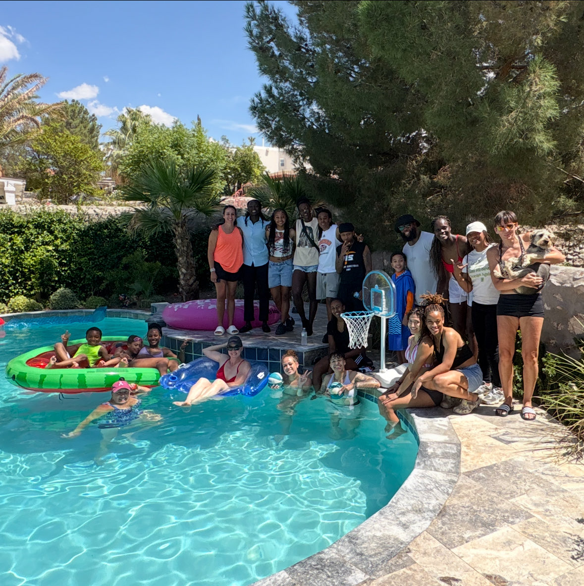 Ewa Laskowska (@coachewa) on Twitter photo July 4th celebration weekend with <a href="/UTEPWBB/">UTEP Women’s Basketball</a> current and former players! 🧡💙 July 4th celebration weekend with <a href="/UTEPWBB/">UTEP Women’s Basketball</a> current and former players! 🧡💙