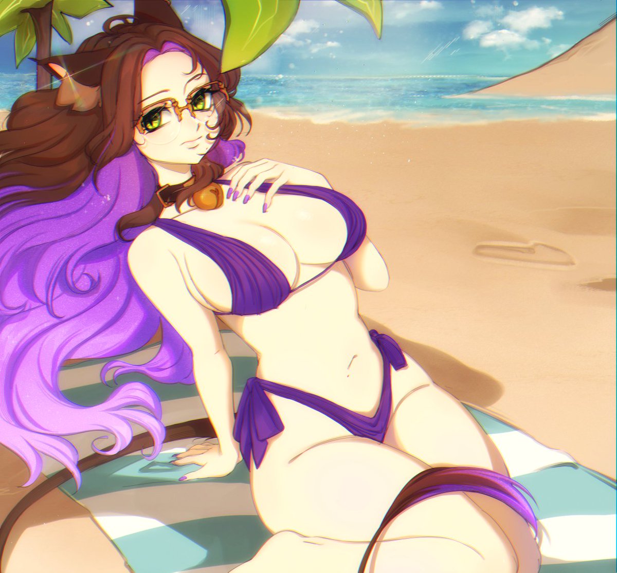 🦁🎀 As blue as the deepest sea.
#nationalbikiniday #art #vtuber