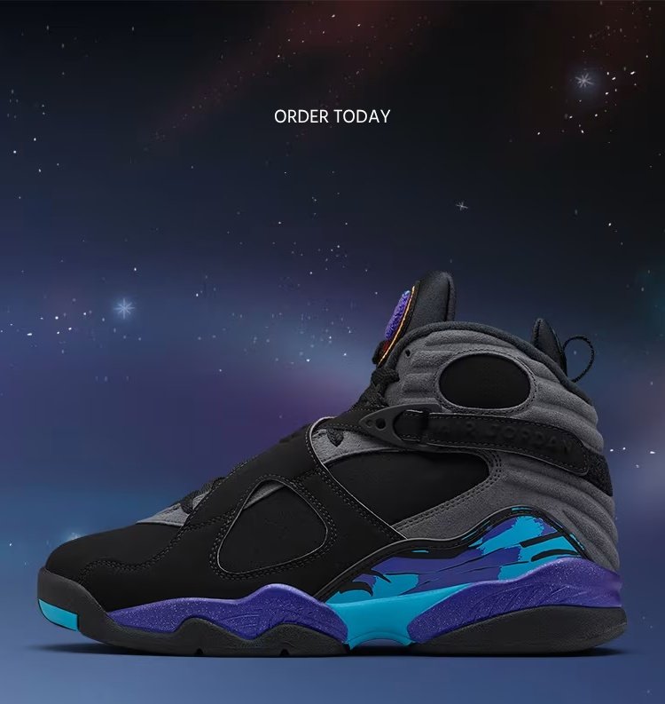 _23isBACK_'s tweet image. Aqua 8&apos;s (2025)

Order: 23ISBACK.COM