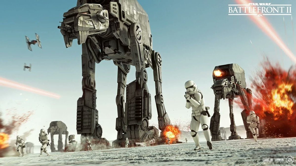 StayBombastic's tweet image. What's something you RARELY see happen in Battlefront 2?
E.g. yesterday I saw one of the walkers get destroyed on Crait