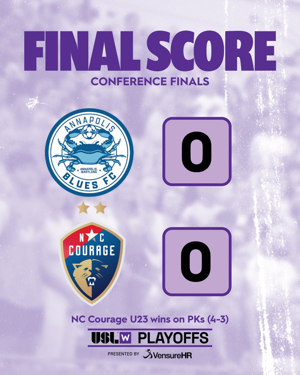 They did it 𝘼𝙂𝘼𝙄𝙉 👏

<a href="/NCCourageUSLW/">NC Courage USL W</a> wins the Eastern Conference title!