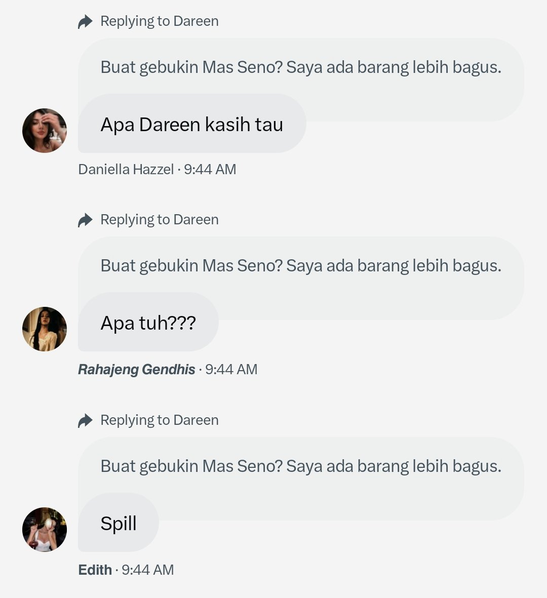 aintdemon's tweet image. ⠀
( Kalau terdengar berita viral: "Ditemukan 𝘮𝘢𝘺𝘢𝘵 dokter spesialis kardiotoraks terkemuka, Senopati Ardana, di dalam rumahnya sendiri." Tahu lah ya itu perbuatan siapa? )
⠀