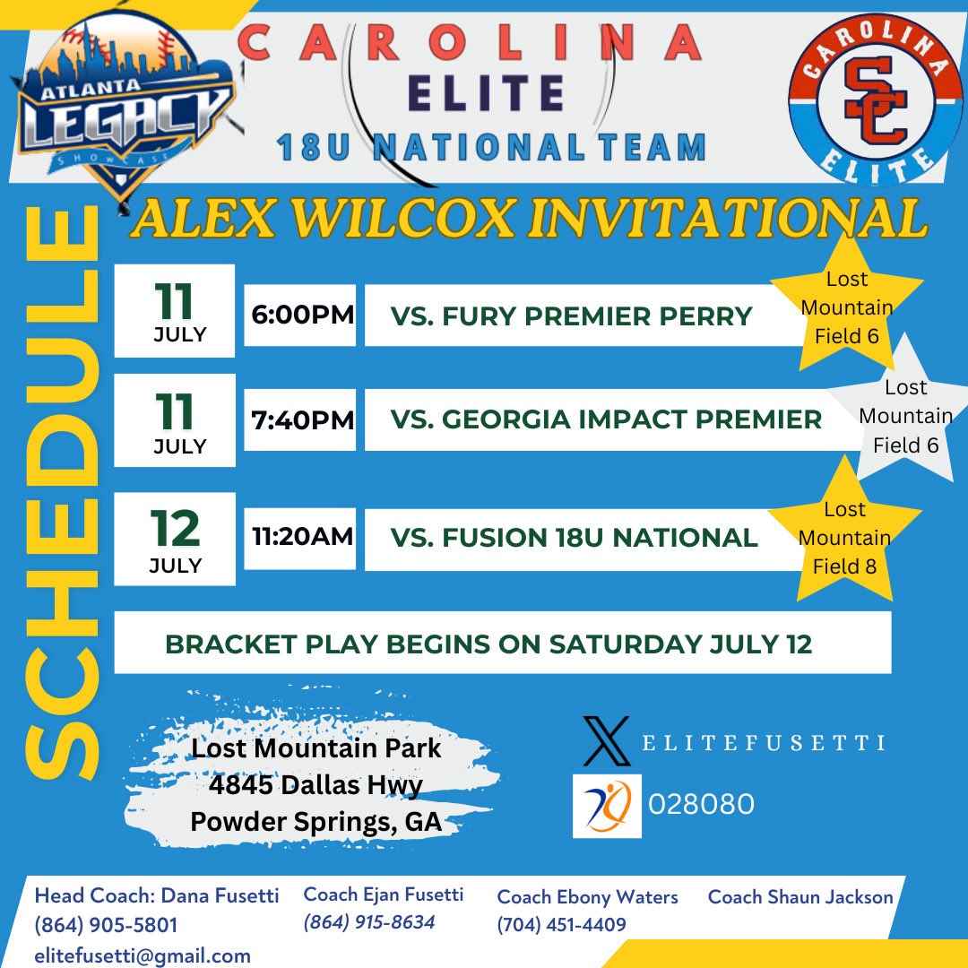 Kailey Jackson (@kailey_jackson4) on Twitter photo Alex Wilcox Tournament Schedule👏🏻👏🏻
<a href="/amanda_daneker/">Amanda Daneker-McMahon</a>
<a href="/SamfordSB/">Samford Softball</a>
<a href="/TroyTrojansSB/">Troy Softball</a>
<a href="/OhioStateSB/">Ohio State Softball</a> <a href="/UConnSoftball/">UConn Softball</a>
<a href="/UAB_SB/">UAB Softball</a>
<a href="/CharlotteSB/">Charlotte Softball</a> <a href="/UNCSoftball/">Carolina Softball</a> <a href="/NUSBcats/">Northwestern Softball</a>
<a href="/LionUpSoftball/">Southeastern Softball</a> <a href="/FAUSoftball/">Florida Atlantic Softball</a>
@AuburnSoftbal
<a href="/rwwagner/">Bill Wagner</a> Alex Wilcox Tournament Schedule👏🏻👏🏻
<a href="/amanda_daneker/">Amanda Daneker-McMahon</a>
<a href="/SamfordSB/">Samford Softball</a>
<a href="/TroyTrojansSB/">Troy Softball</a>
<a href="/OhioStateSB/">Ohio State Softball</a> <a href="/UConnSoftball/">UConn Softball</a>
<a href="/UAB_SB/">UAB Softball</a>
<a href="/CharlotteSB/">Charlotte Softball</a> <a href="/UNCSoftball/">Carolina Softball</a> <a href="/NUSBcats/">Northwestern Softball</a>
<a href="/LionUpSoftball/">Southeastern Softball</a> <a href="/FAUSoftball/">Florida Atlantic Softball</a>
@AuburnSoftbal
<a href="/rwwagner/">Bill Wagner</a>