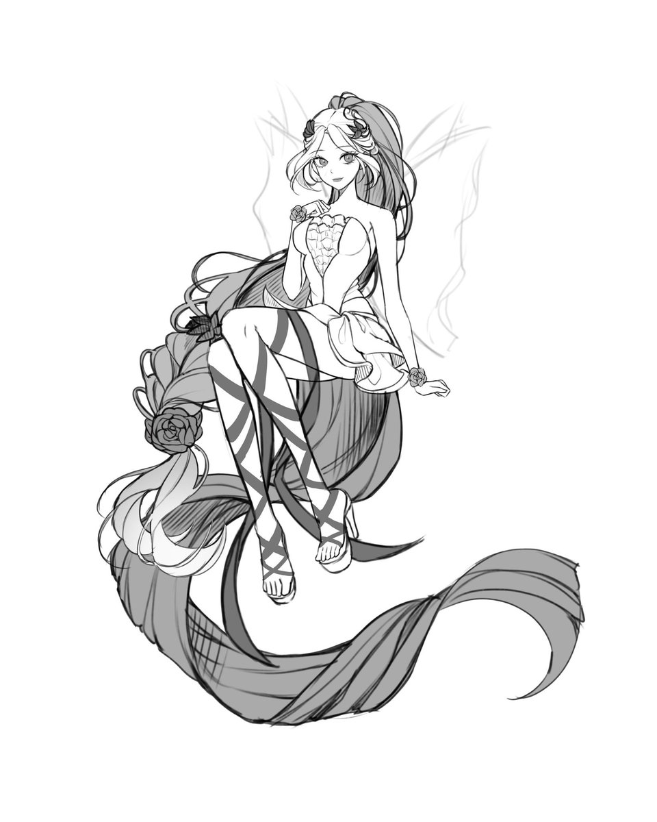 eliza_dark's tweet image. 1/2 Art collab with super talented @Yusa_Y0_04 🛐 
🌸Flora Harmonix🌸
Sketch done by @Yusa_Y0_04 and everything else is done by me :3
#winx #winxclub #harmonix #winxflora