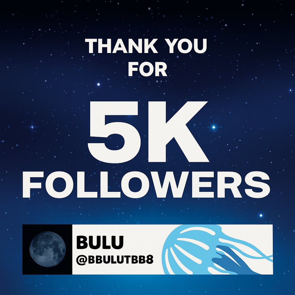 bbulutbb8's tweet image. 5K of you? That’s wild.
Thanks for being with me! Every like, comment, and retweet means the world. 💙

We’ve come a long way and this is just the beginning.
More CS content, more skins, more Bulu. 🐙

Let’s keep it going. #5KPack #ThankYou #Bulu