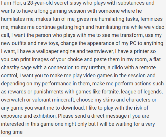 GuineaSlut's tweet photo. Please read the image and send me DM https://t.co/kp9hbuIhZG