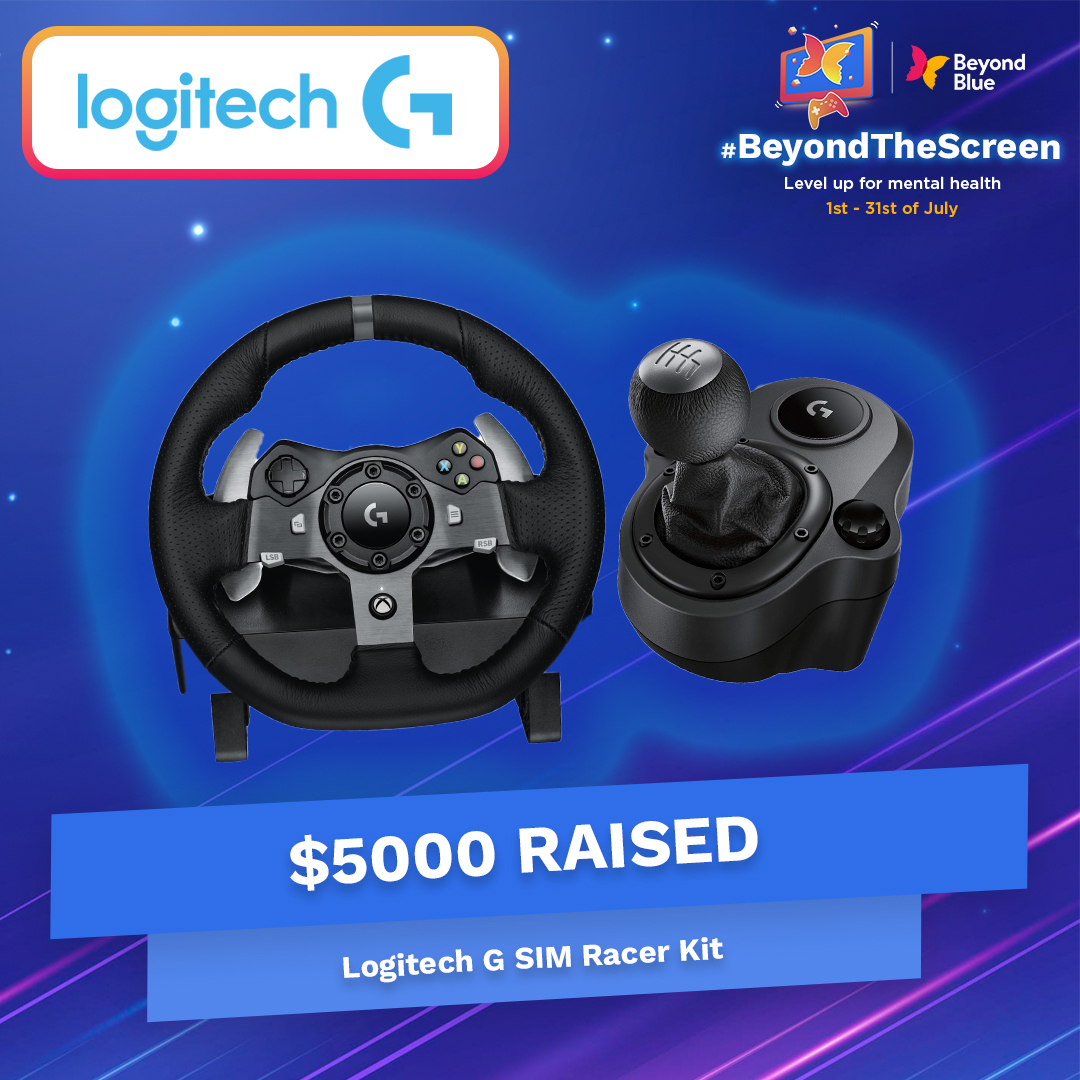 Logitech G ANZ (@logitechg_anz) on Twitter photo Level upโfor your mental health. ๐ฎ๐ฏ
Weโre backing <a href="/beyondblue/">Beyond Blue</a> for #BeyondTheScreenโa challenge to boost your wellbeing your way. Game, stream, walk, createโjust get involved. ๐
Hit your goal? Score epic Logitech G rewards. ๐
Sign up here ๐ bit.ly/46zOAvE Level upโfor your mental health. ๐ฎ๐ฏ
Weโre backing <a href="/beyondblue/">Beyond Blue</a> for #BeyondTheScreenโa challenge to boost your wellbeing your way. Game, stream, walk, createโjust get involved. ๐
Hit your goal? Score epic Logitech G rewards. ๐
Sign up here ๐ bit.ly/46zOAvE
