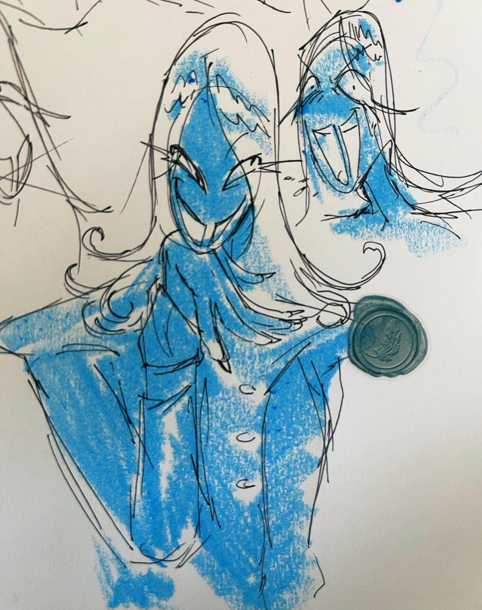 disgustingly perfect muse for my blue crayon #deltarune