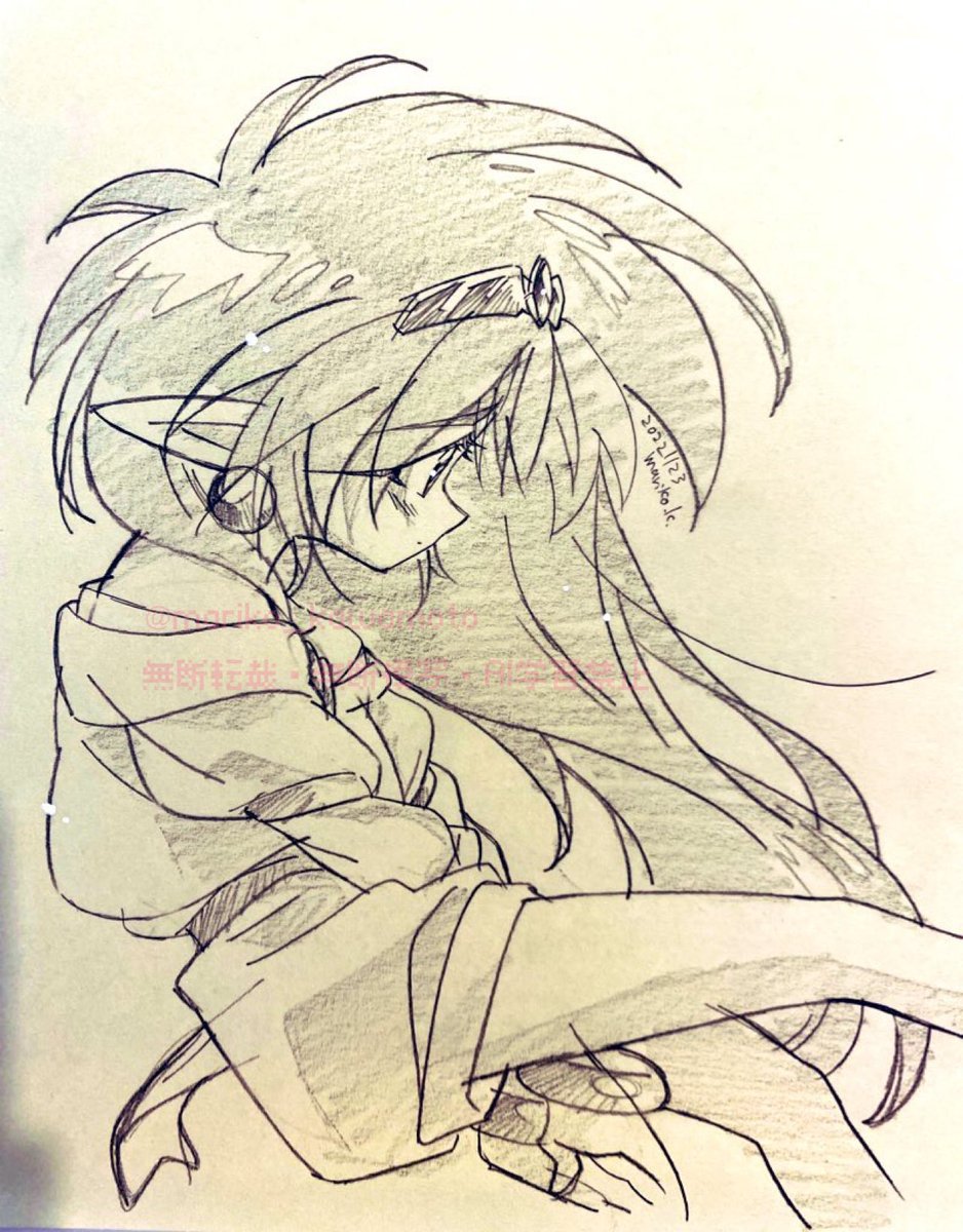 「」|川元まりこのイラスト