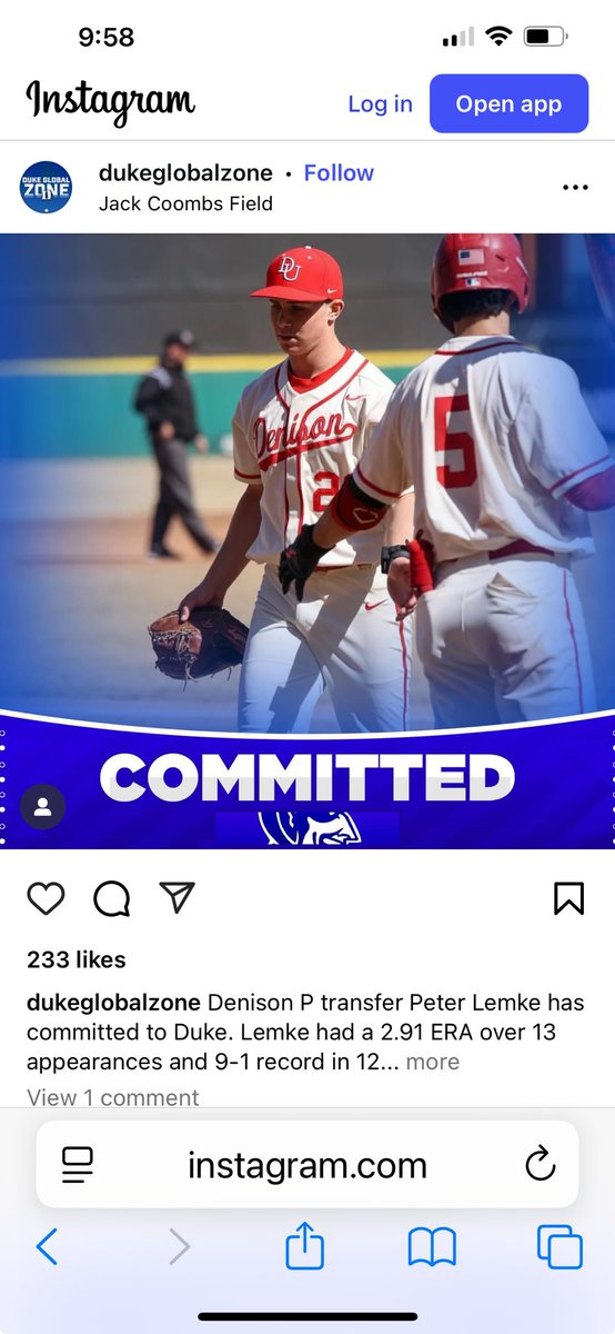 SFSpartanBsbll's tweet image. Congrats to our very own Peter Lemke on his commitment to Duke. He will do special things !