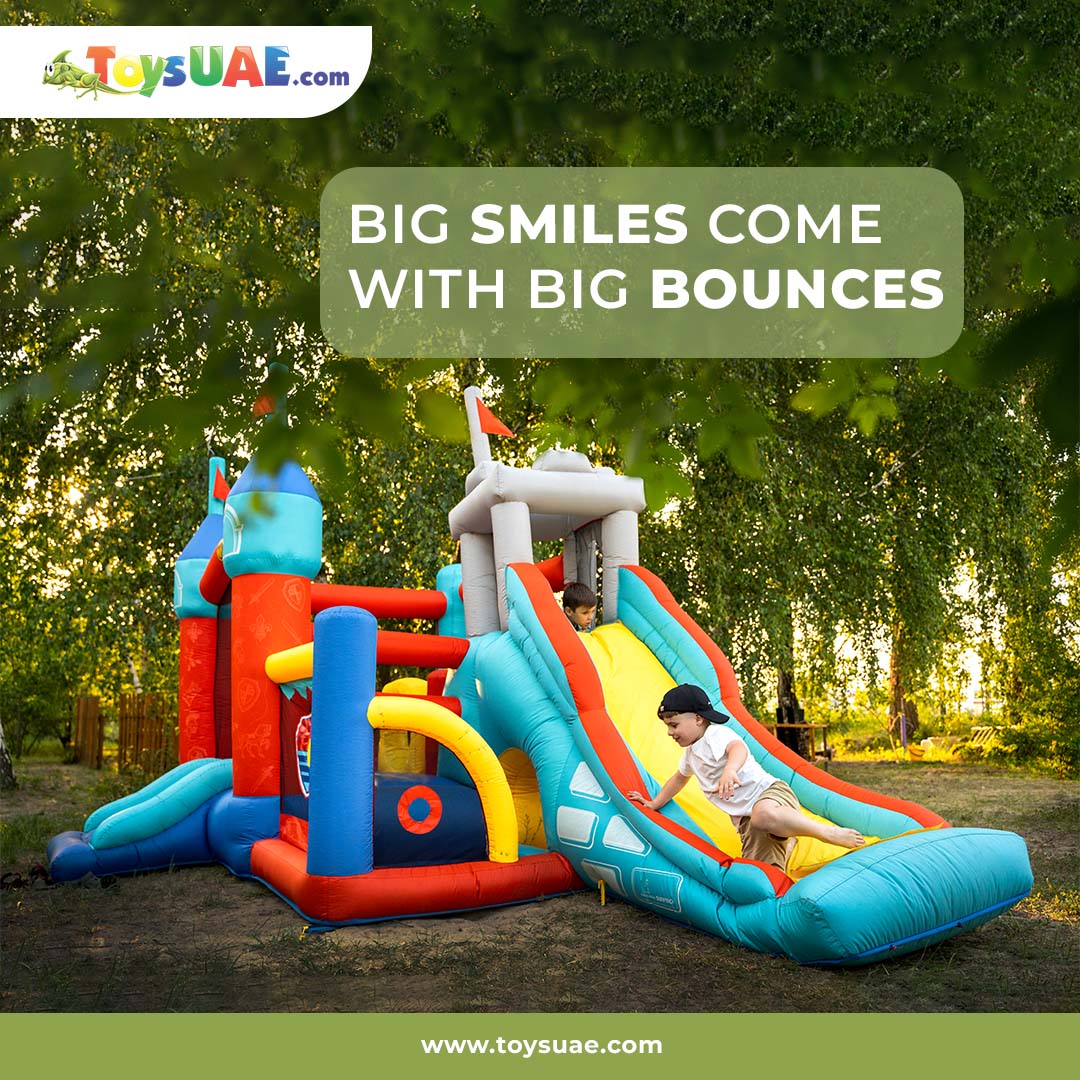 ToysuaeOfficial's tweet image. 🎈 Fun. Safe. Unforgettable!
Turn any event into a magical adventure with our colorful Bouncy Castle! 🏰✨
📦 Book now and bring the party to life! 🎊 
#InflatableCastle #BouncyJoy #PartyEntertainment #HappyKids #BounceHousePakistan #ColorfulFun #BouncyCastleRental