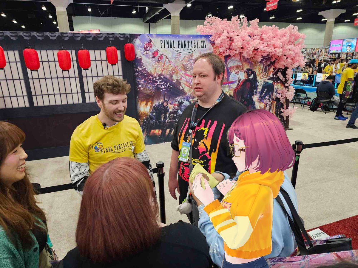 <a href="/CDawgVA/">Connor</a> I SAW YOU TODAY! I was one of the people interviewed at FFXIV booth, and I later talked to you briefly about Jump King. I totally forgot to shoot my shot though🥺If you happen to ever do a Jump King tournament again, I'd love to participate!!! I'm a top 100 speedrunner!