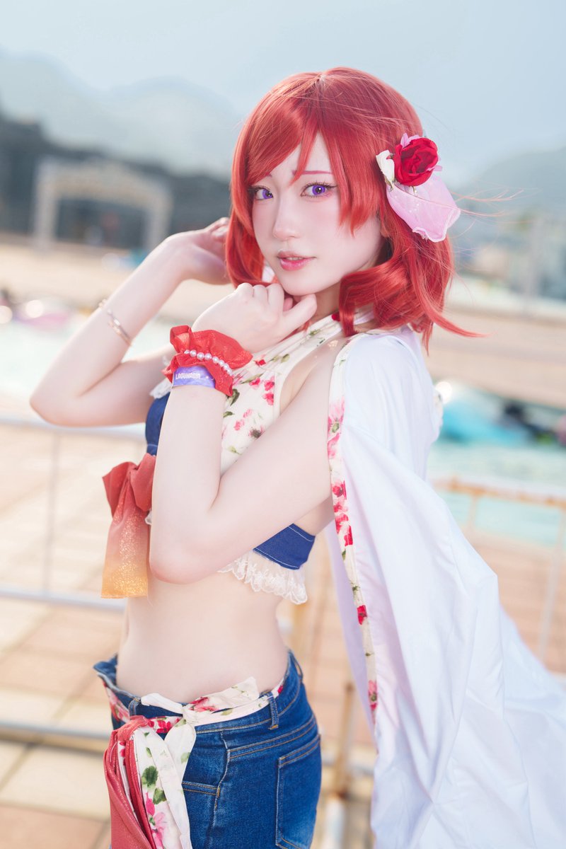 LoveLive! 西木野真姫 
くじ引き堂水着ver.🌹🫧

photo <a href="/9wondams/">ワンダ@コミケ両日参加</a>  
 #ラグコス2025  #cosplay