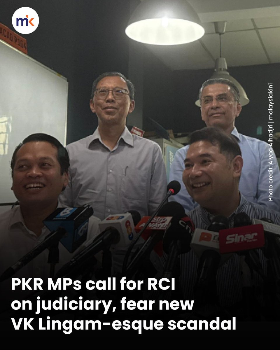 A group of PKR lawmakers led by the party’s former deputy president Rafizi Ramli is concerned that a new judicial appointments scandal is shaping up, in the same vein as the VK Lingam episode.

As such, they are calling for a Royal Commission of Inquiry to be formed to