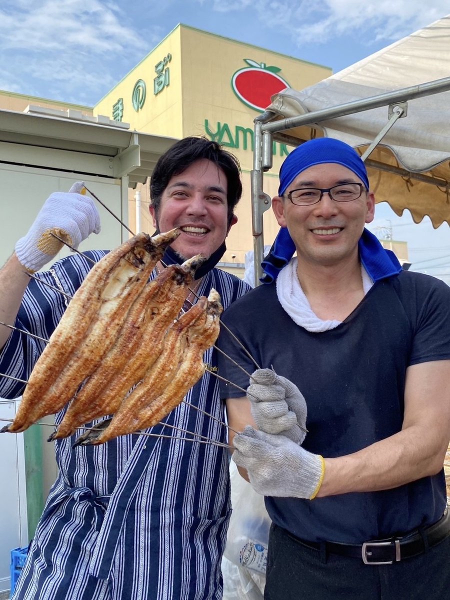 2025年7月19日（土）土用の丑の日
「スーパーやまのぶ」各店舗に
ジェイムス・ヘイブンス登場！

#mb810 #power810 #heartfm810 

詳しくはこちら
⇓
heartfm.jp/events/2025%e5…