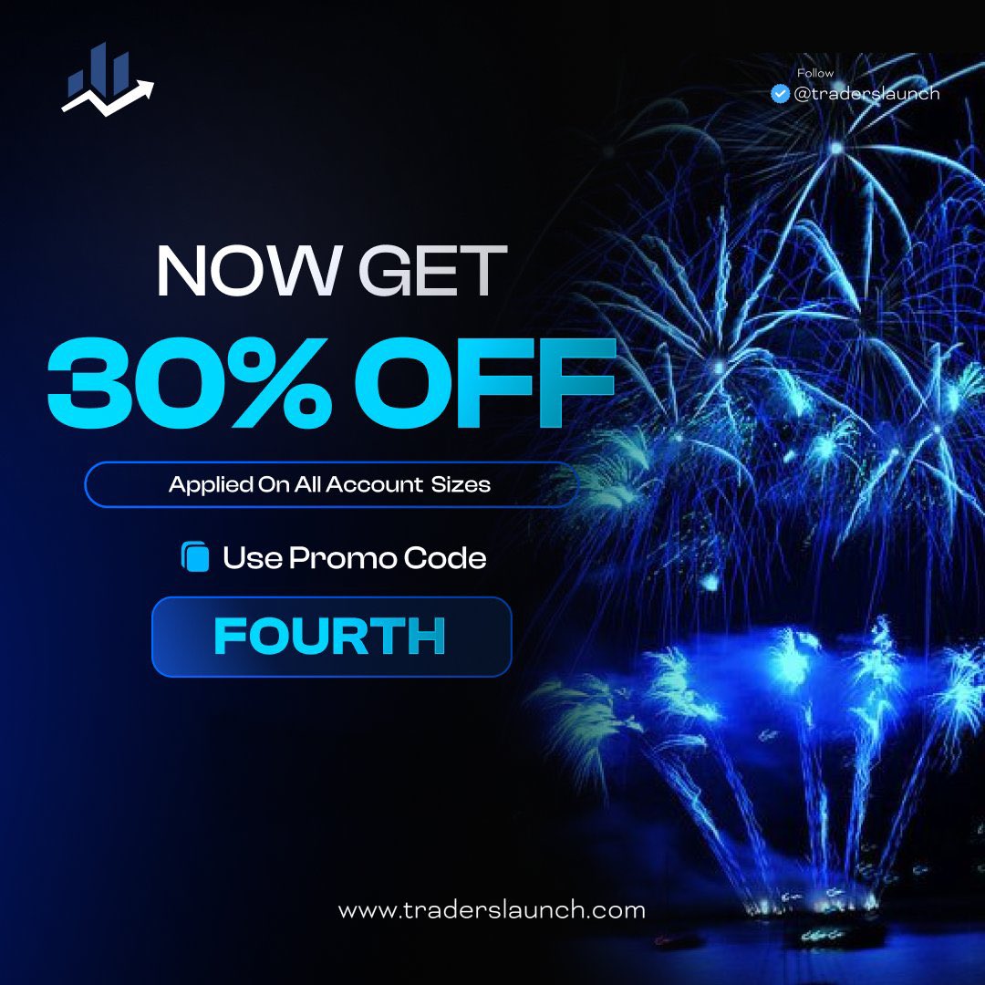 Don't miss out on a chance to trade with   Future firm with daily payouts for 30% Off!

Use code: FOURTH