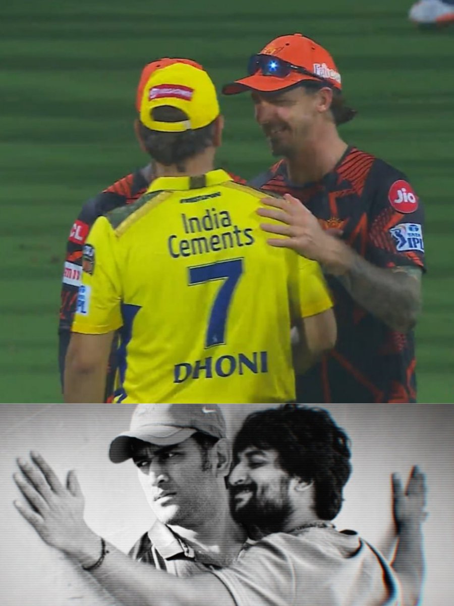 One moon 
One sun
  One Ms Dhoni,One Steyn❤️🛐🥹
     #HappyBirthdayThala