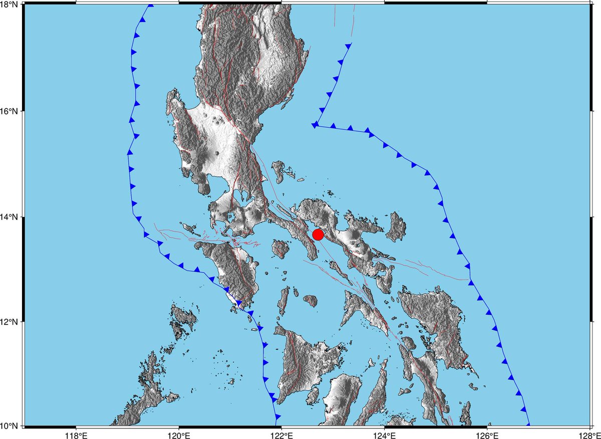EARTHQUAKE ALERT: Magnitude 3.9 na lindol, tumama sa San Narciso, Quezon kaninang 8:47 AM, ayon sa PHIVOLCS.

Naiulat naman ang Intensity III sa Ragay, Camarines Sur habang Intensity I sa Mercedes, Camarines Norte. | via DZME News