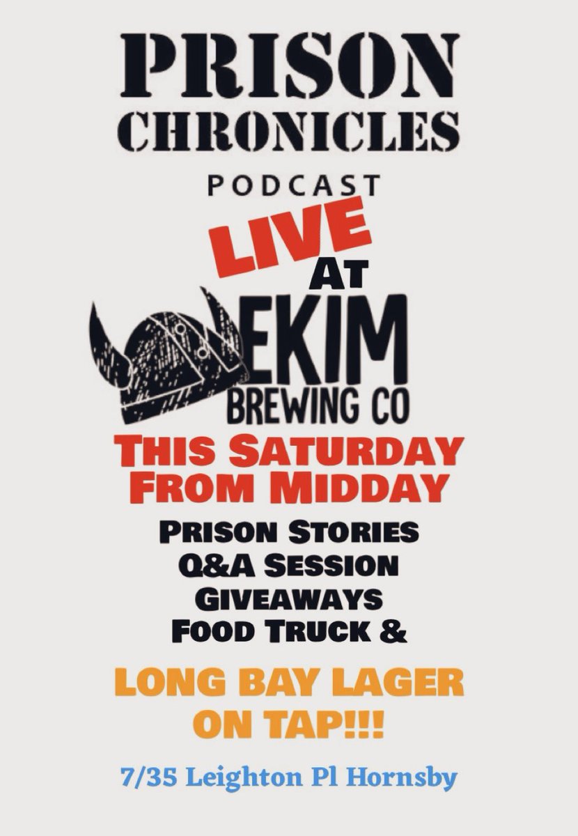 Sid Punts (@sidpunts) on Twitter photo Come on down to <a href="/EkimBrewingCo/">Ekim Brewing Co</a> this Saturday. Itâs going to be a cracking day! Long Bay Lagers, giveaways, some true crime stories and some laughs. See you there! Come on down to <a href="/EkimBrewingCo/">Ekim Brewing Co</a> this Saturday. Itâs going to be a cracking day! Long Bay Lagers, giveaways, some true crime stories and some laughs. See you there!