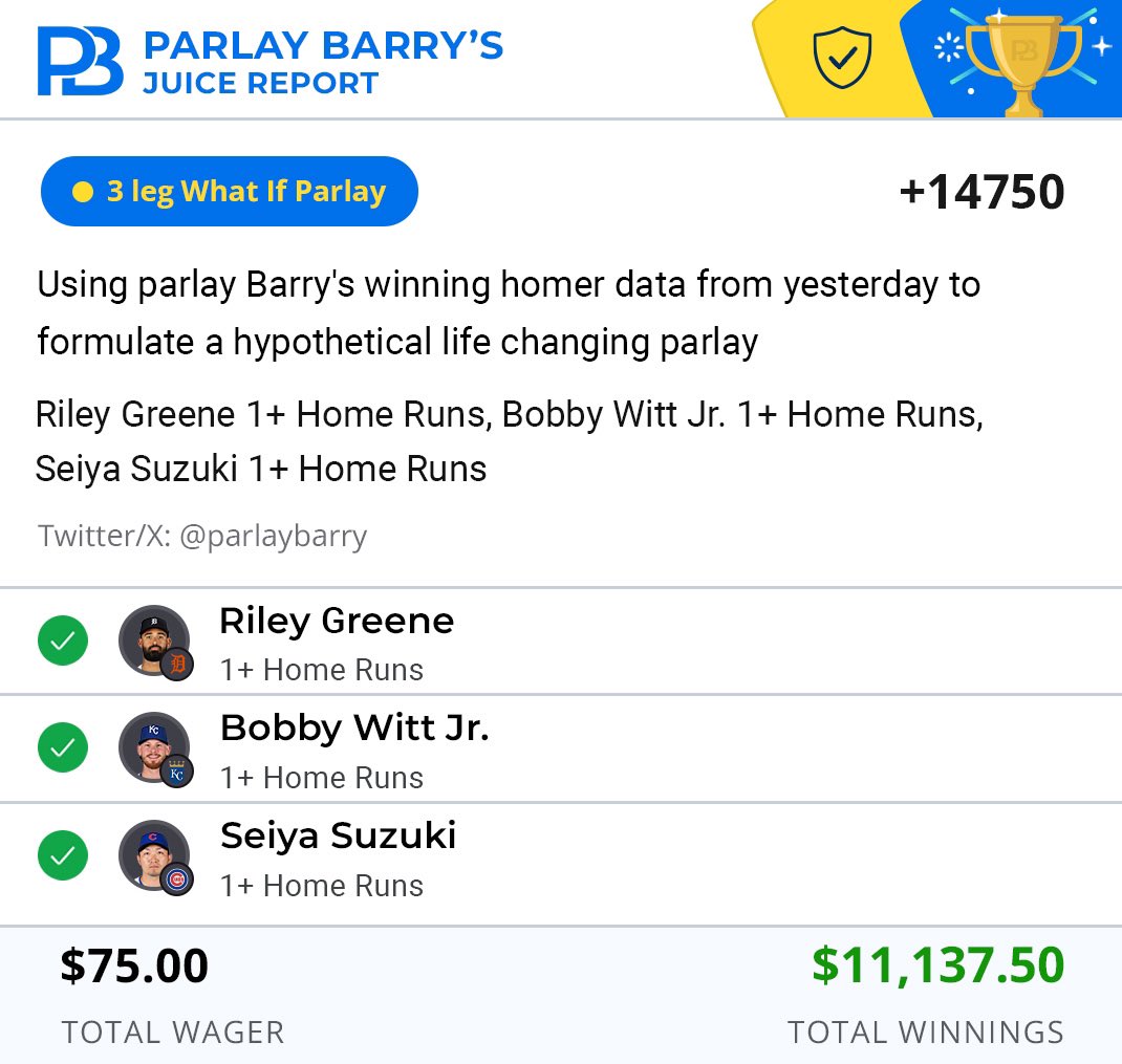 Parlay Barry tweet media