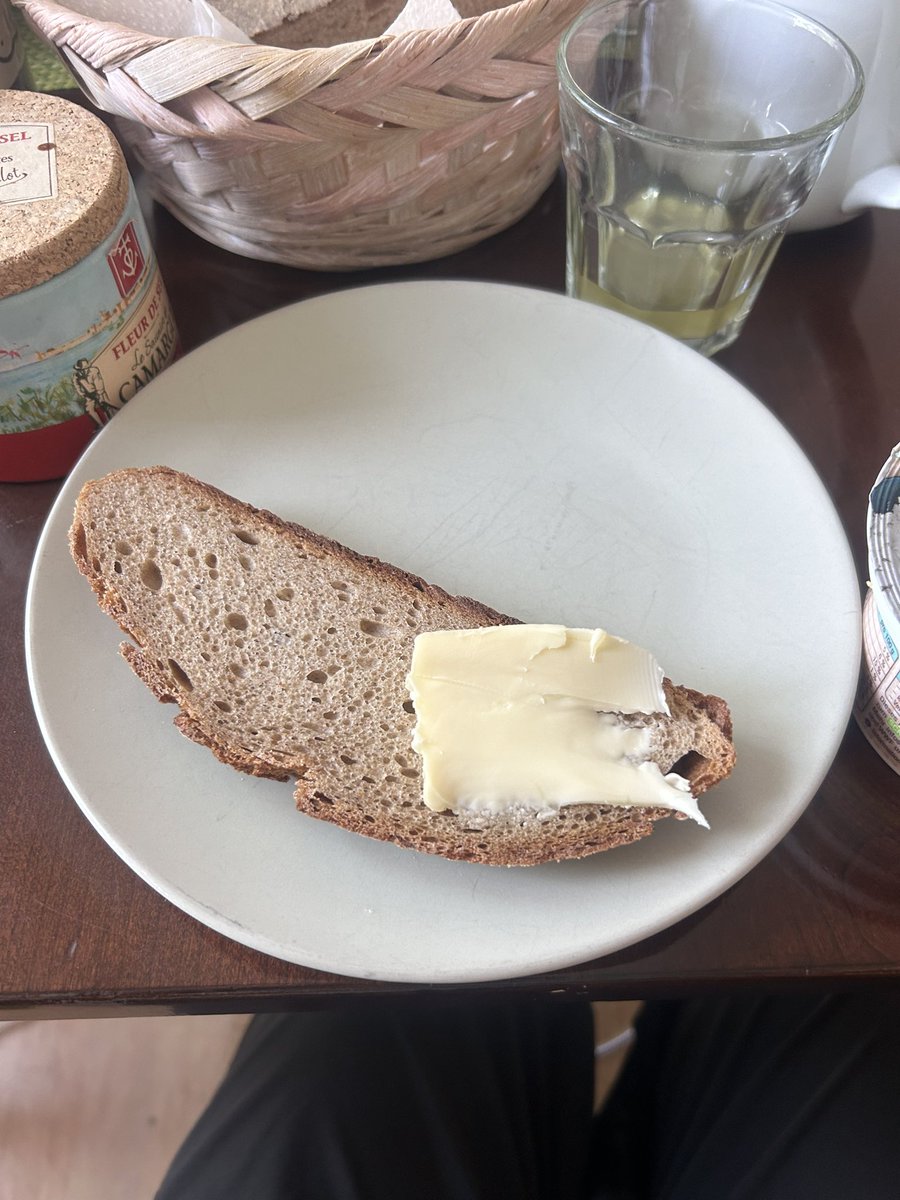 nothing like a buttered piece of bread